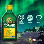 Omega 3 Lebertran Zitrone, 250 ml, Moller's