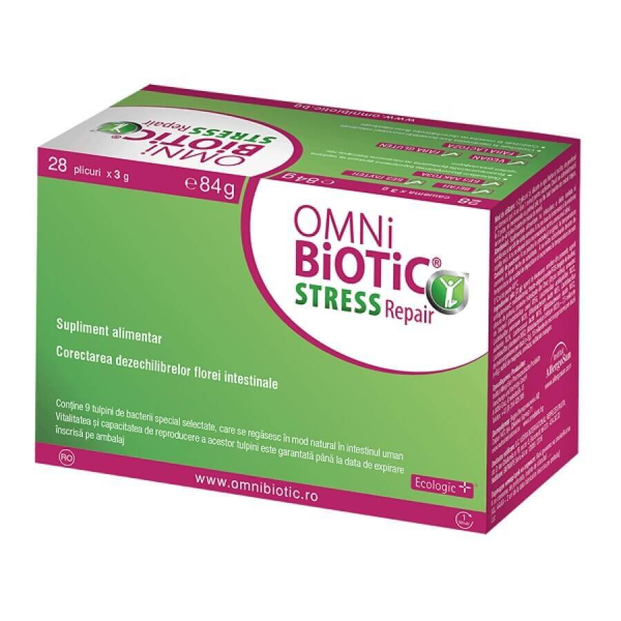 Omni-Biotic Stress Repair, 28 plicuri, Institut AllergoSan (OmniBiotic)