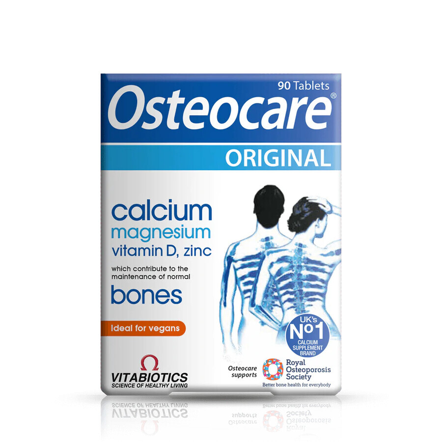 Osteocare Original, 90 comprimate, VitaBiotics LTD