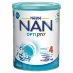 Pachet Formulă de lapte Premium Nan 4 Optipro, 2x 800 gr, Nestlé