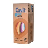 Cavit 9 plus caise, 20 tablete, Biofarm