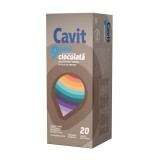 Cavit 9 plus Ciocolata, 20 tablete, Biofarm