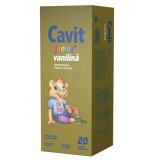 Cavit Junior vanilie, 20 tablete, Biofarm