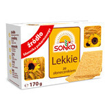 Pâine crocantă cu semințe de floarea soarelui, 170 g, Sonko