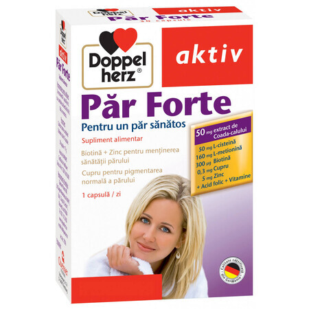 Par Forte,  pentru un par sanatos, 30 capsule, Doppelherz Aktiv