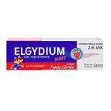 Pastă de dinți gel cu aromă căpșuni, 2-6ani, Elgydium Clinic