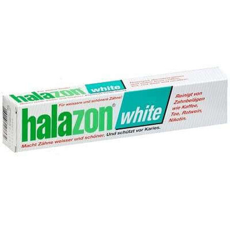 Pastă de dinți Halazon White, 75 ml, Helago Pharma