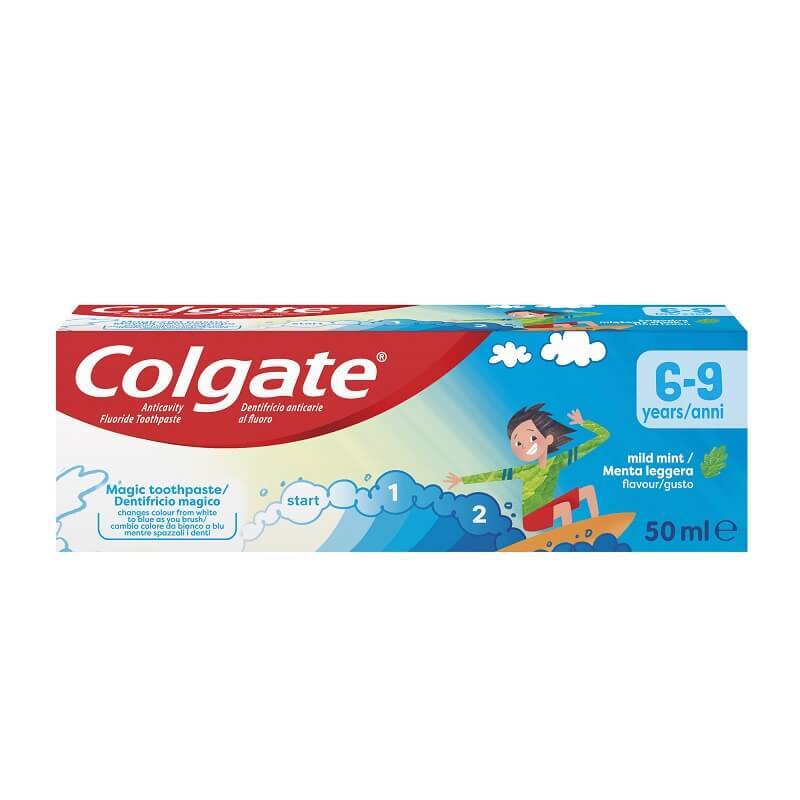 haine pentru copii de 9 ani fete Pasta de dinti, 6-9 ani, 50 ml, Colgate