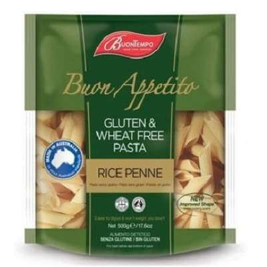 Paste Penne din orez, 500g, BuonTempo