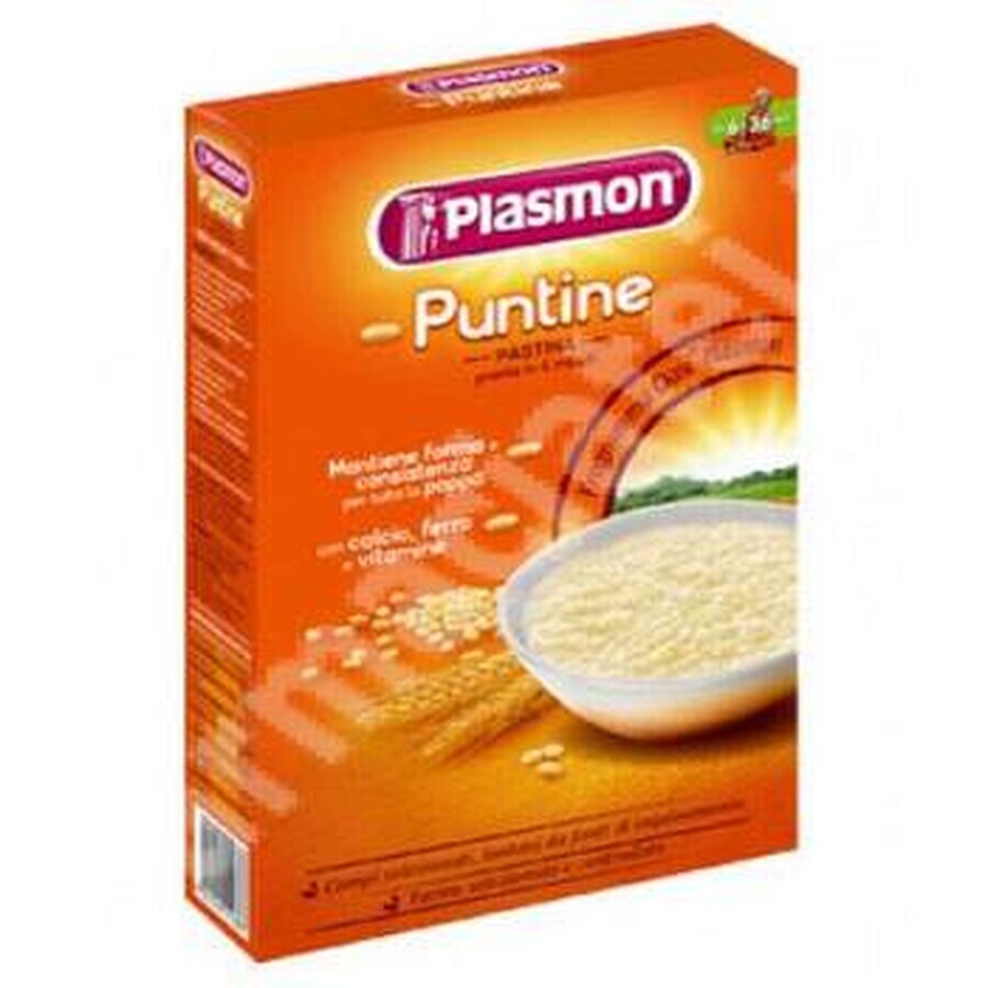 Paste sub formă de punctulețe, Puntine, +6 luni, 340 g, Plasmon