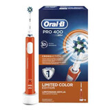 Periuța de dinți electrică Portocalie Pro 400, D16.513, Oral-B