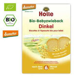 Pesmeți Bio din grâu spelt, Gr. 6 luni, 200 g, Holle Baby Food