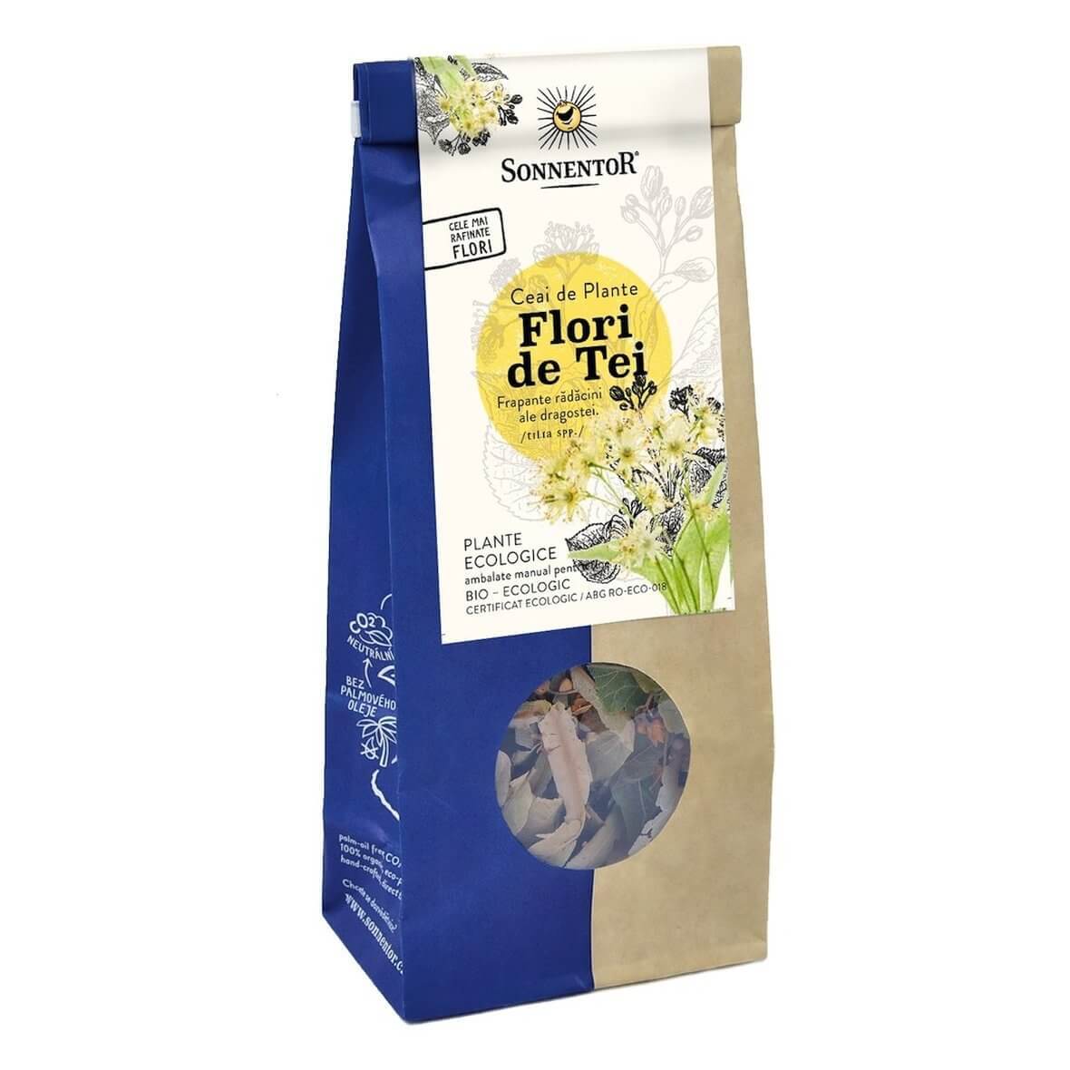 peroxid de hidrogen 35 alimentar farmacia tei Ceai bio din flori de tei, 35 g, Sonnentor