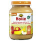 Piure Eco din mere, banane si caise, +6 luni, 190 g, Holle Baby Food