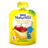 Piure NaturNes banane și mere 90G, Nestle
