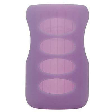 Protecție mare silicon pentru biberon violet, AC087, Dr. Browns