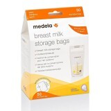 Pungi pentru pastrarea laptelui matern, 25 buc x 180 ml, Medela