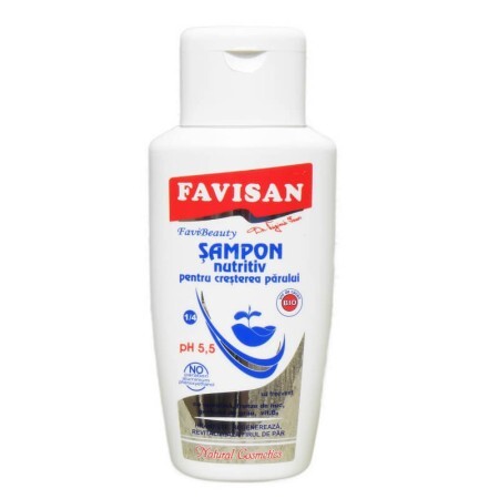 Sampon Bio nutritiv pentru cresterea parului Favibeauty, 200 ml, Favisan