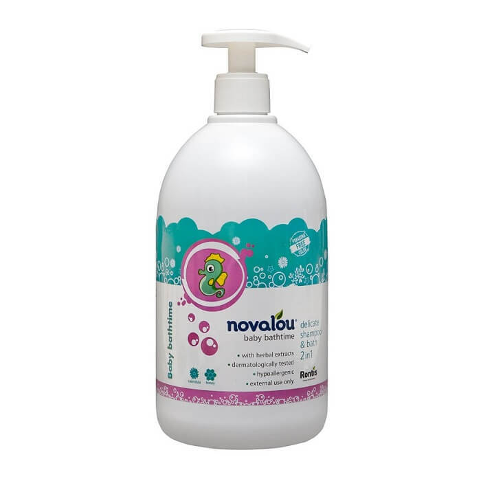 Sampon si Gel de baie 2 in 1 Baby Bathtime, 1000 ml, Novalou