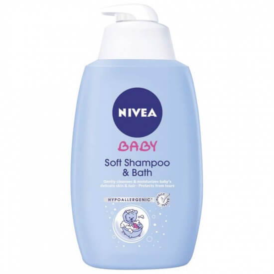 Sampon si spuma de baie, 750ml, Nivea baby