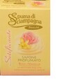 Săpun cu sericină, parfum de trandafr și vanilie, 100G, Spuma Di Sciampagna
