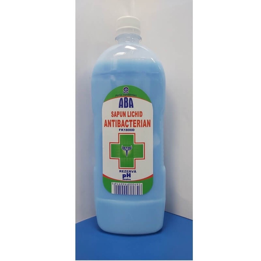 Săpun lichid Antibacterian, 1 L, FK1800D, Aba