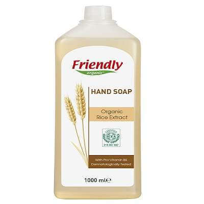 54093 sapun lichid pentru maini cu extract de orez 1000 ml friendly organic 1