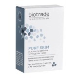 Biotrade Pure Skin Sapun negru detoxifiant cu carbune activ , 100 g