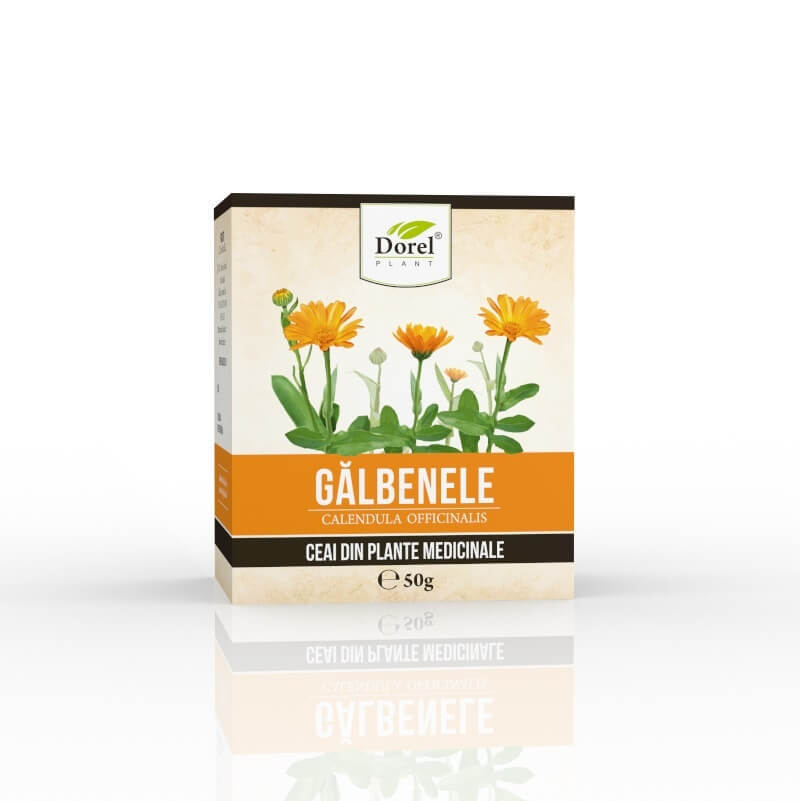 Ceai de galbenele, 50 g, Dorel Plant