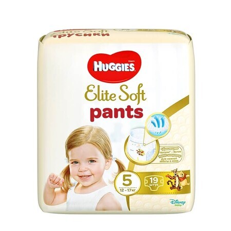 Scutec Pants Elite Soft Convi nr 5, 12-17 kg, 19 buc, Huggies