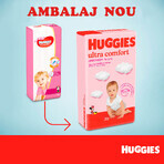 Scutece Girl Ultra Comfort Nr. 4, 8 -14 Kg, 100 bucăți, Huggies