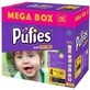 Scutece nr.4 Pufies Baby Art Mega Box, 7-14 Kg, 135 buc, Ficosota Sintez