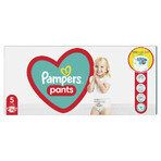 Pañales Pants Junior No. 5, 12-17 kg, 96 piezas, Pampers