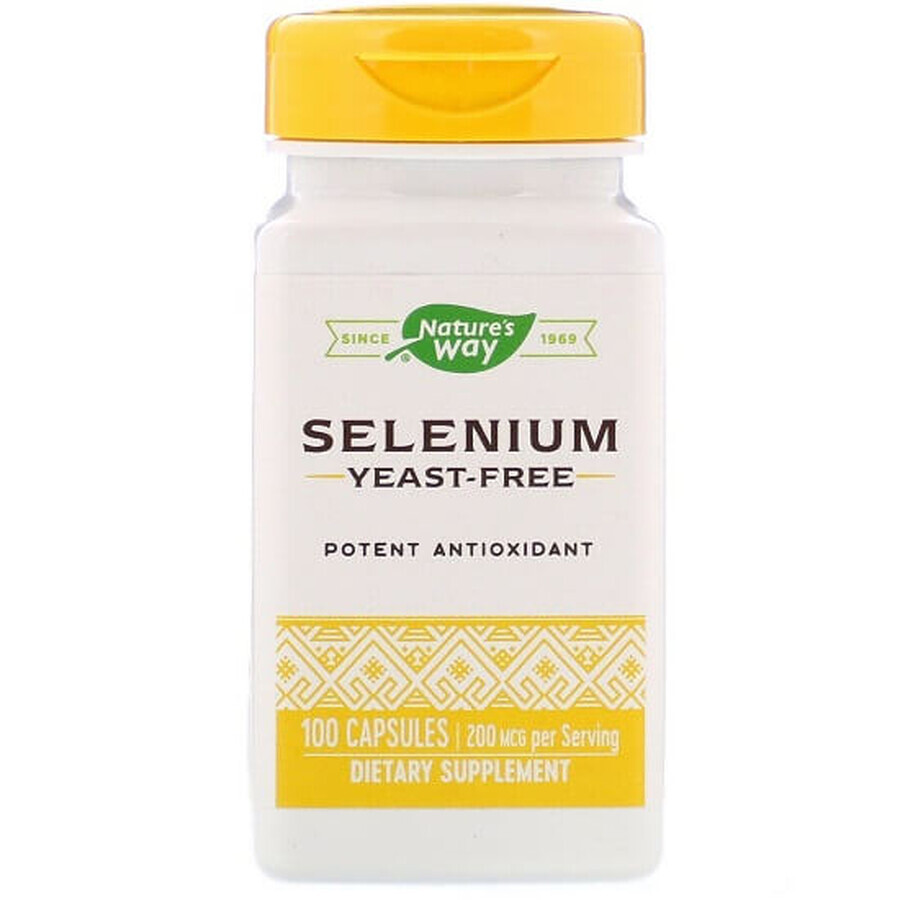 Selenium 200 mcg, 100 capsule, Natures Way
