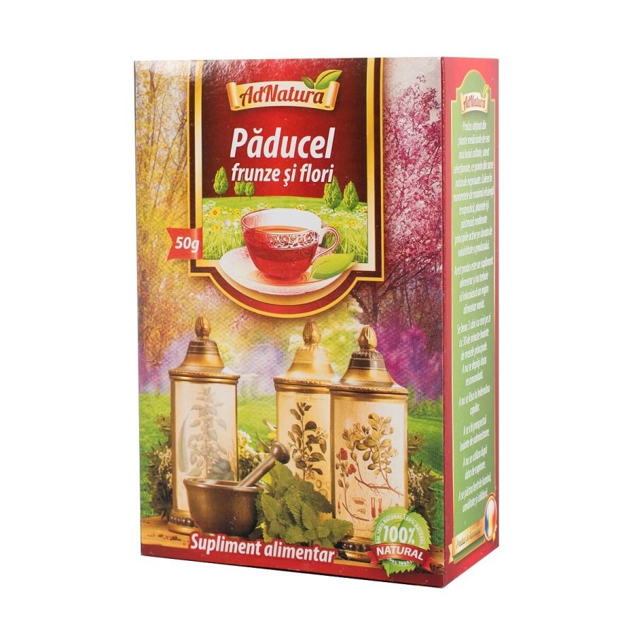 Ceai de Paducel frunze si flori, 50 g, AdNatura