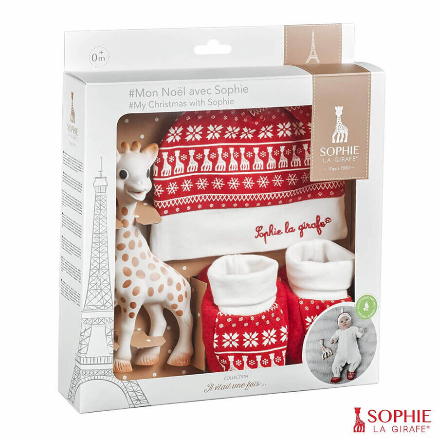 Set cadou Sophie la girafe, Crăciunul meu cu Sophie, 010326, Vulli
