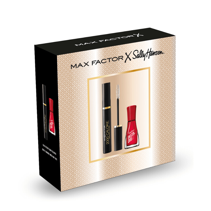 Set mascara + lac de unghii, Max Factor