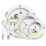 Set pentru masă, +6 luni, SCF716/00, Philips Avent