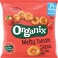 Snack ecologic Bio din porumb cu rosii si morcovi, +7 luni, 20 g, Organix