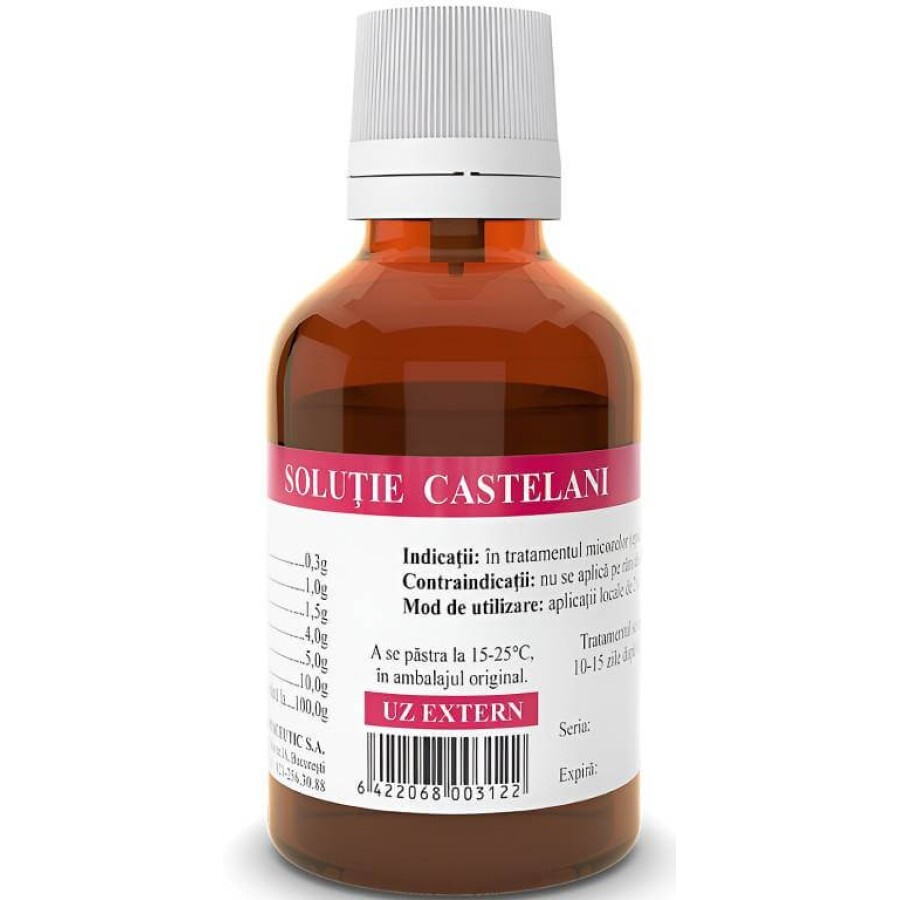 Solutie Castelani, 25 ml, Tis Farmaceutic recenzii