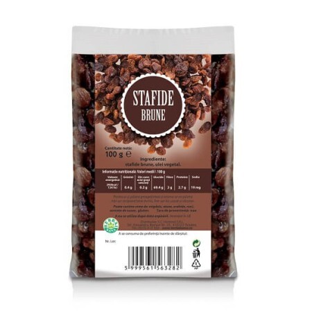 Stafide brune, 100 gr, Herbal Sana