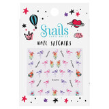 Stickere pentru unghii, Flamingo, AE024, Snails