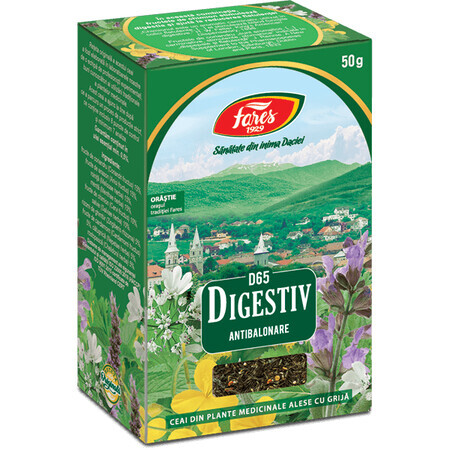 Ceai Digestiv, D65, 50 g, Fares