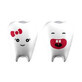 Suport pentru periuțe de dinți Ha-Hah&amp;Kittie, 2 bucăți, 140HK, Flipper