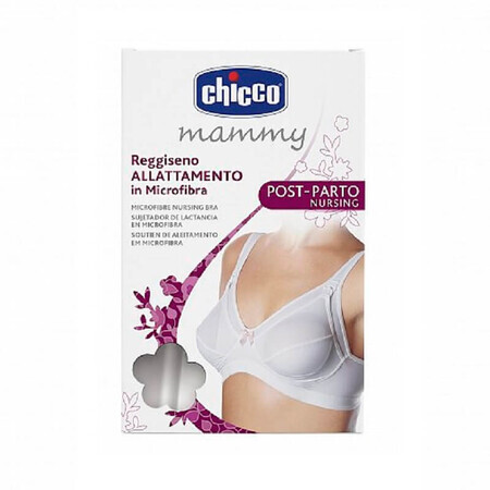 Sutien de alăptare, microfibră mărimea 5C alb, 01161-7, Chicco