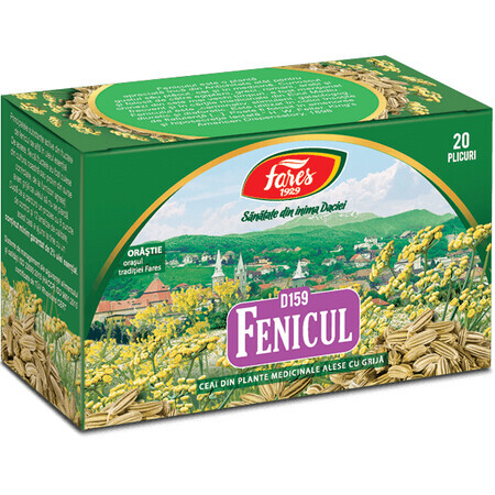 Thé au fenouil, 20 sachets, Fares