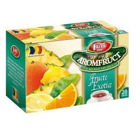 Ceai Fructe Exotice Aromfruct, 20 plicuri, Fares