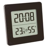 Termometru si higrometru digital cu ceas si alarma, 30.5038.01, TFA
