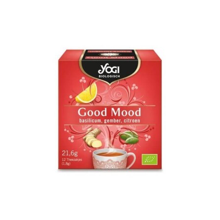 Ceai Good Mood, 12 plicuri, Yogi Tea