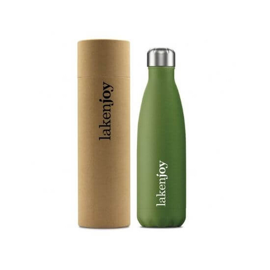 Termos din inox, Verde, 500 ml, J50VC, Laken